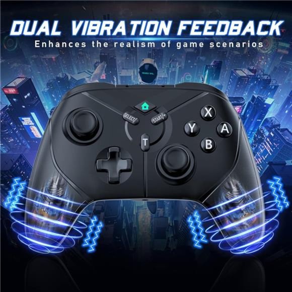 Switch Pro Controller Wireless Remote Gamepad Joystick, 2 Programmable Button - Picture 7 of 7